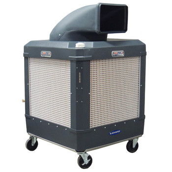 JOBSITE FANS | Waycool WCG-1HPMFAOSC 1 HP Oscillating Portable Evaporative Coolers (Grey)