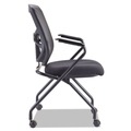 New Arrivals | Alera ALEEL4914 Elusion Padded Mesh Nesting Chair - Black (2/Carton) image number 2