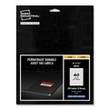 Avery 61525 PermaTrack 0.75 in. x 1.5 in. Durable Asset Tag Labels - White (8 Sheets/Pack, 40/Sheet) image number 0