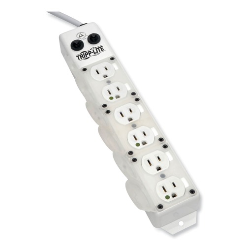 Tripp Lite PS-615-HG-OEM Medical-Grade Power Strip For Patient-Care Vicinity, 6 Outlets, 15 Ft Cord image number 0