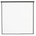 Quartet 696S 96 in. x 96 in. Wall or Ceiling Projection Screen - Matte White/Matte  Black image number 0