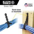 Klein Tools 450-700 75 ft. Stretch Cable Tie Roll - Black image number 2