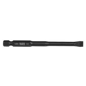 PRODUCTS | Klein Tools SL14355 5-Piece 1/4 in. Slotted 3-1/2 in. Power Driver Bit Set