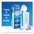 Drain Cleaning | Clorox 03191 Toilet Wand Disposable Toilet Cleaning Kit (6/Carton) image number 1
