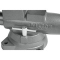 Vises | Wilton 28826 C-1 Combination Pipe and Bench 4-1/2 in. Jaw Round Channel Vise with Swivel Base image number 5