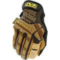 Work Gloves | Mechanix Wear LMP-75-010 M-Pact Leather Gloves - Large 10, Tan/Black image number 0