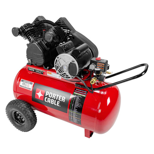 Porter-Cable PXCMPC1682066 1.6 HP 20 Gallon Portable Hot Dog Air Compressor image number 0