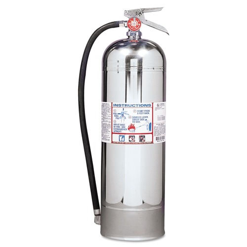 Kidde 466403 Proplus 2.5 W H2o Fire Extinguisher, 2.5gal, 20.86lb, 2-A image number 0