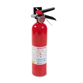 Kidde 466227 Proline Pro 2.5 Mp Fire Extinguisher, 1 A, 10 B:c, 100psi, 15h X 3.25 Dia, 2.6lb