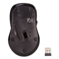 Innovera IVR62500 Hyper-Fast 2.4 GHz Frequency/26 ft. Wireless Range, Right Hand Use, Scrolling Mouse - Black image number 3