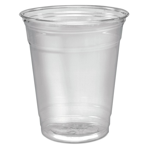 Cups and Lids | Dart TP12 Practical Fill PET 12 - 14 oz. Ultra Clear Cups (50-Piece/Pack) image number 0