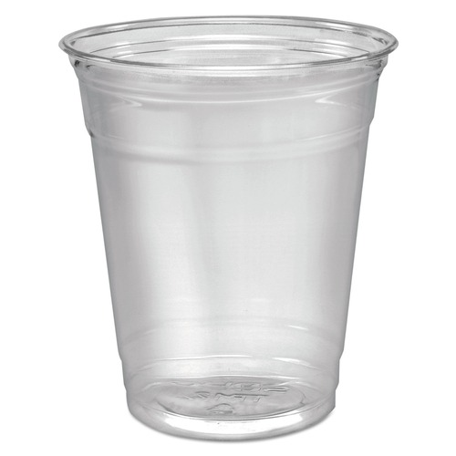 Cups and Lids | Dart TP12 Practical Fill PET 12 - 14 oz. Ultra Clear Cups (50-Piece/Pack) image number 0