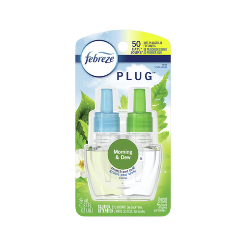 Febreze 74902EA Plug 26 ml Morning and Dew Air Freshener Refill image number 0