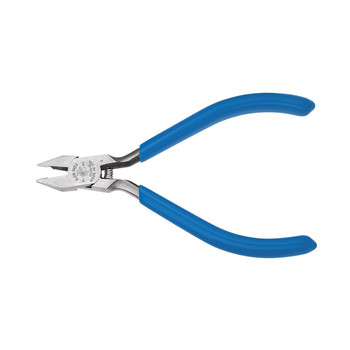 PLIERS | Klein Tools D230-4C 4 in. Semi-Flush Design Diagonal Cutting Electronics Pliers
