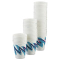 Cups and Lids | SOLO 376JZ-00055 Jazz 6 oz. Polycoated Paper Hot Cups (20 Bags/Carton, 50/Bag) image number 1
