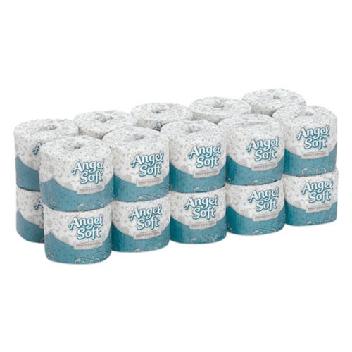 Georgia Pacific Professional 16620 Angel Soft Ps 2-Ply Premium Bathroom Tissue - White (450 Sheets/Roll 20 Rolls/Carton) image number 0