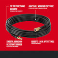 Craftsman CMFP1450 1/4 in. x 50 ft. Polyurethane Air Hose with Fittings image number 3