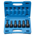 Grey Pneumatic 8196MH 6-Piece 3/4 in. Drive Metric Hex Driver Impact Socket Set image number 0