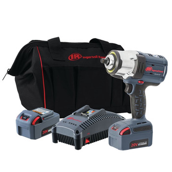 Ingersoll Rand IRTW7152-K22 Brushless Lithium-Ion 1/2 in. Cordless High-Torque Impact Wrench Kit (5 Ah)