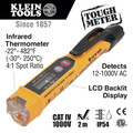 Klein Tools NCVT-4IR 12V - 1000V Non-Contact Cordless Voltage Tester Pen with Infrared Thermometer image number 5