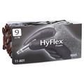 AnsellPro 103384 HyFlex Light Duty Nitrile Foam Gloves - Size 9, Black/Gray (12 Pairs) image number 2