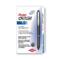 New Arrivals | Pentel K497-C Oh! Gel Pen, Retractable, Medium 0.7 Mm, Blue Ink, Black Barrel, Dozen image number 3
