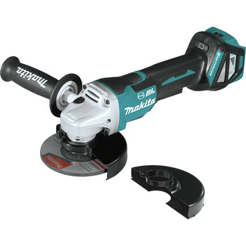 CUT OFF GRINDERS | Makita XAG20Z 18V LXT Lithium-Ion Brushless Cordless 4-1/2 in. or 5 in. Paddle Switch Cut-Off/Angle Grinder with Electric Brake (Tool Only)