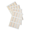 Conduit Tool Accessories | Klein Tools 56252 277/480V 3 Phase 1 - 48 Wire Marker Book image number 2