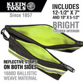 Cases and Bags | Klein Tools 55599 High Visibility Zipper Bags (2/Pack) image number 1