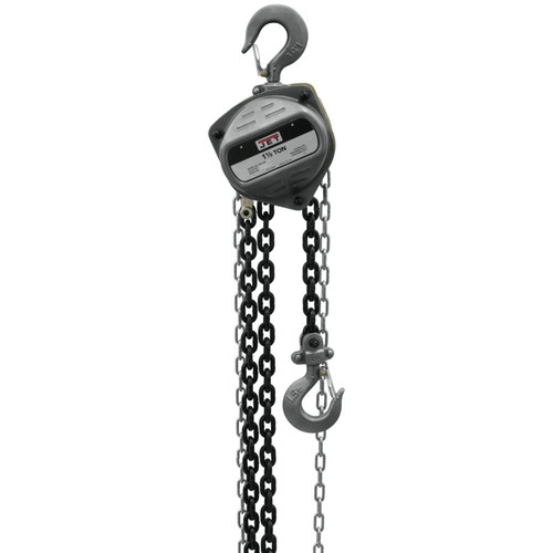 JET S90-150-20 1-1/2 Ton Hand Chain Hoist With 20 ft. Lift image number 0