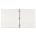Friends and Family Sale - Save up to $60 off | Avery 17002 Durable 0.5 in. Capacity 11 in. x 8.5 in. 3 Ring View Binder with DuraHinge and Slant Rings - White image number 1