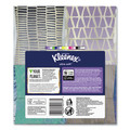 Kleenex 50173 8.75 in. x 4.5 in. 3-Ply Ultra Soft Facial Tissue - White (4/Pack) image number 3