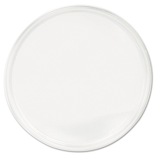 Fabri-Kal 9505466 Polypro Microwavable Deli Container Lids, Clear, 500/carton image number 0
