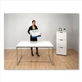 Boxes & Bins | Bankers Box 0083601 R-KIVE 12.75 in. x 16.5 in. x 10.38 in. Letter/Legal File Heavy-Duty Storage Boxes with Dividers - White/Blue (12/Carton) image number 4