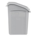 Rubbermaid Commercial 2026721 Slim Jim 23-Gallon Polyethylene Under-Counter Container - Gray image number 1