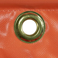Tool Belts | Klein Tools 51829 18 Pocket Vinyl Aerial Apron - Orange image number 3