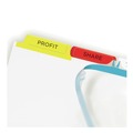New Arrivals | Avery 11424 8 Color Tabs Print and Apply Index Maker Label Dividers - Clear (25 Sets/Box) image number 1