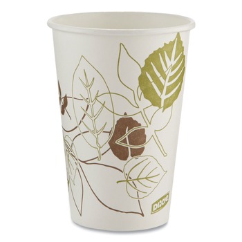 CUPS AND LIDS | Dixie 2346PATH Pathways Paper 16 oz. Hot Cups (20-Piece/Pack)