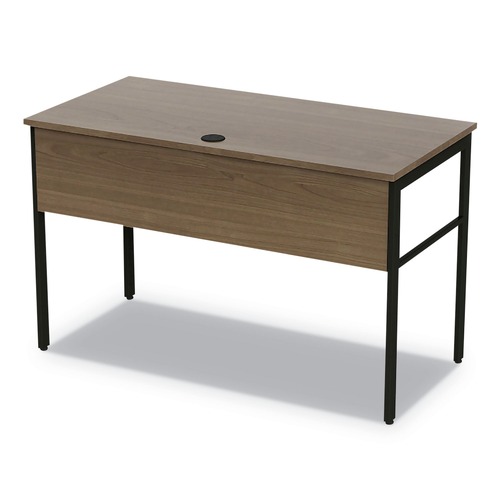 New Arrivals | Linea Italia LITUR600NW Urban Series 47.25 in. x 23.75 in. x 29.5 in. Desk Workstation - Natural Walnut image number 0
