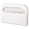 Just Launched | HOSPECO HG-1-2 Health Gards 16 in. x 3.25 in. x 11.5 in. Half-Fold Toilet Seat Cover Dispenser - White (2-Piece/Box) image number 1