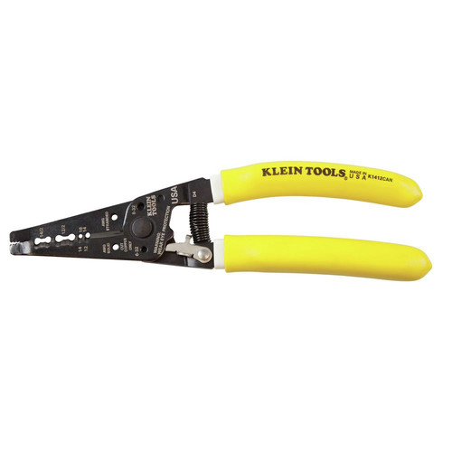 Klein Tools K1412CAN Klein-Kurve Dual NMD-90 Cable Stripper/Cutter - Yellow/White image number 0