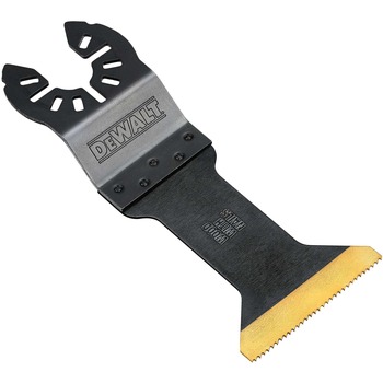 OSCILLATING TOOL ACCESSORIES | Dewalt DWA4204B 1-3/4 in. Titanium Oscillating Tool Blade For Wood with Nails (10/Pack)