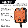 Office Electronics & Batteries | Klein Tools 29601 PowerBox 1 Magnetic Power Strip with Surge Protector image number 1