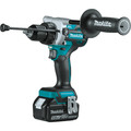 Combo Kits | Makita XT288T 18V LXT Brushless Lithium-Ion 1/2 in. Cordless Hammer Drill Driver/ 4-Speed Impact Driver Combo Kit (5 Ah) image number 1