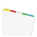 New Arrivals | Avery 11424 8 Color Tabs Print and Apply Index Maker Label Dividers - Clear (25 Sets/Box) image number 2