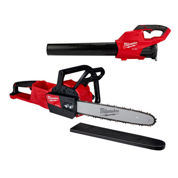 Milwaukee 2727-2724-CPO M18 FUEL 16 in. Chainsaw (Tool Only) plus M18 FUEL Blower (Tool Only)