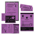 Astrobrights 22871 65 lbs. 8.5 in. x 11 in. Color Cardstock - Planetary Purple (250/Pack) image number 2