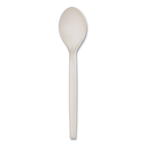  | Eco-Products EP-S003 Plant Starch Spoon - 7-in (50/Pack, 20 Pack/Carton) image number 0