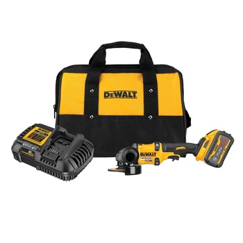 PRODUCTS | Dewalt DCG418X1 60V MAX FLEXVOLT Brushless Lithium-Ion 4-1/2 in. - 6 in. Cordless Grinder Kit with Kickback Brake and 9 Ah Battery
