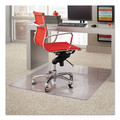 ES Robbins 162014 Dimensions 45 in. x 53 in. Straight Edge Chair Mat - Clear image number 0